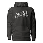 Embroidered North Dakota Premium Hoodie