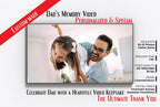 Personalized Father's Day Video Gift | Custom Family Photo Tribute (Digital Download HD 1080p Film)