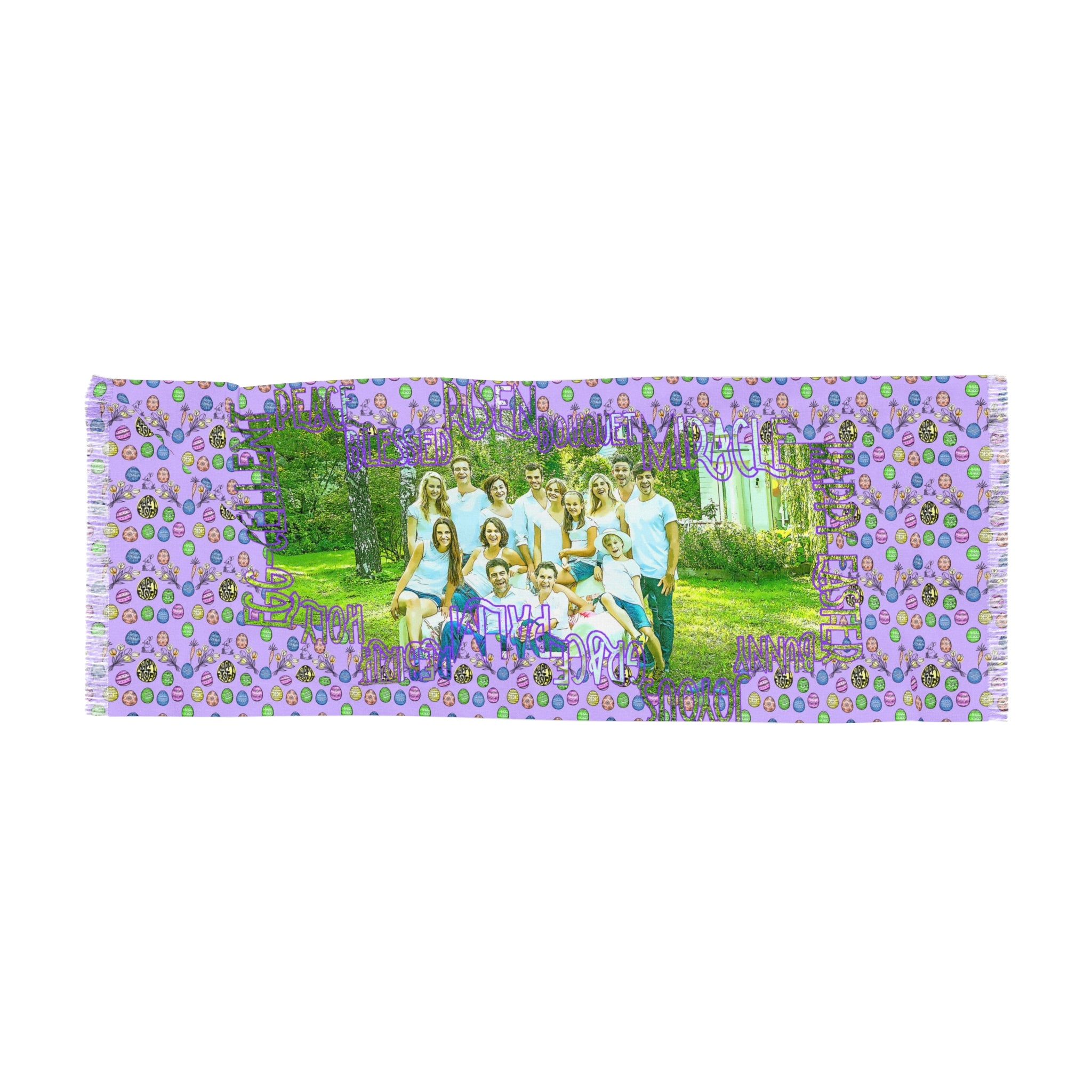 Personalized Easter Design Scarf
