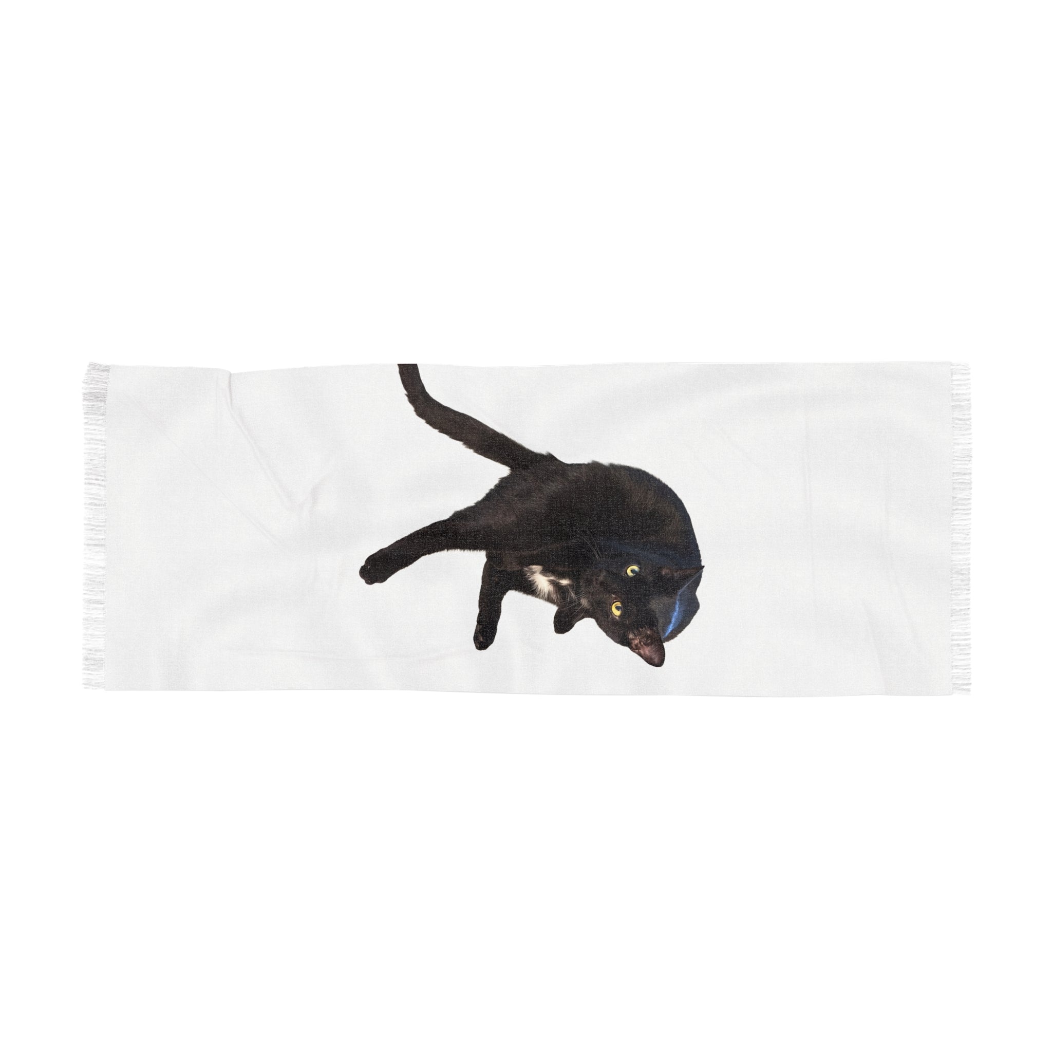 Personalized Pet Friend Crop Character Woman Scarf