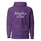 Embroidered Alaska State Premium Hoodie