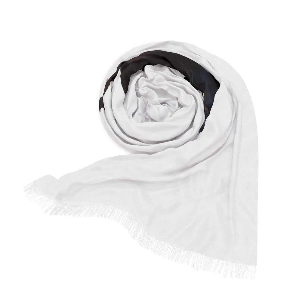 Personalized Pet Friend Crop Character Woman Scarf