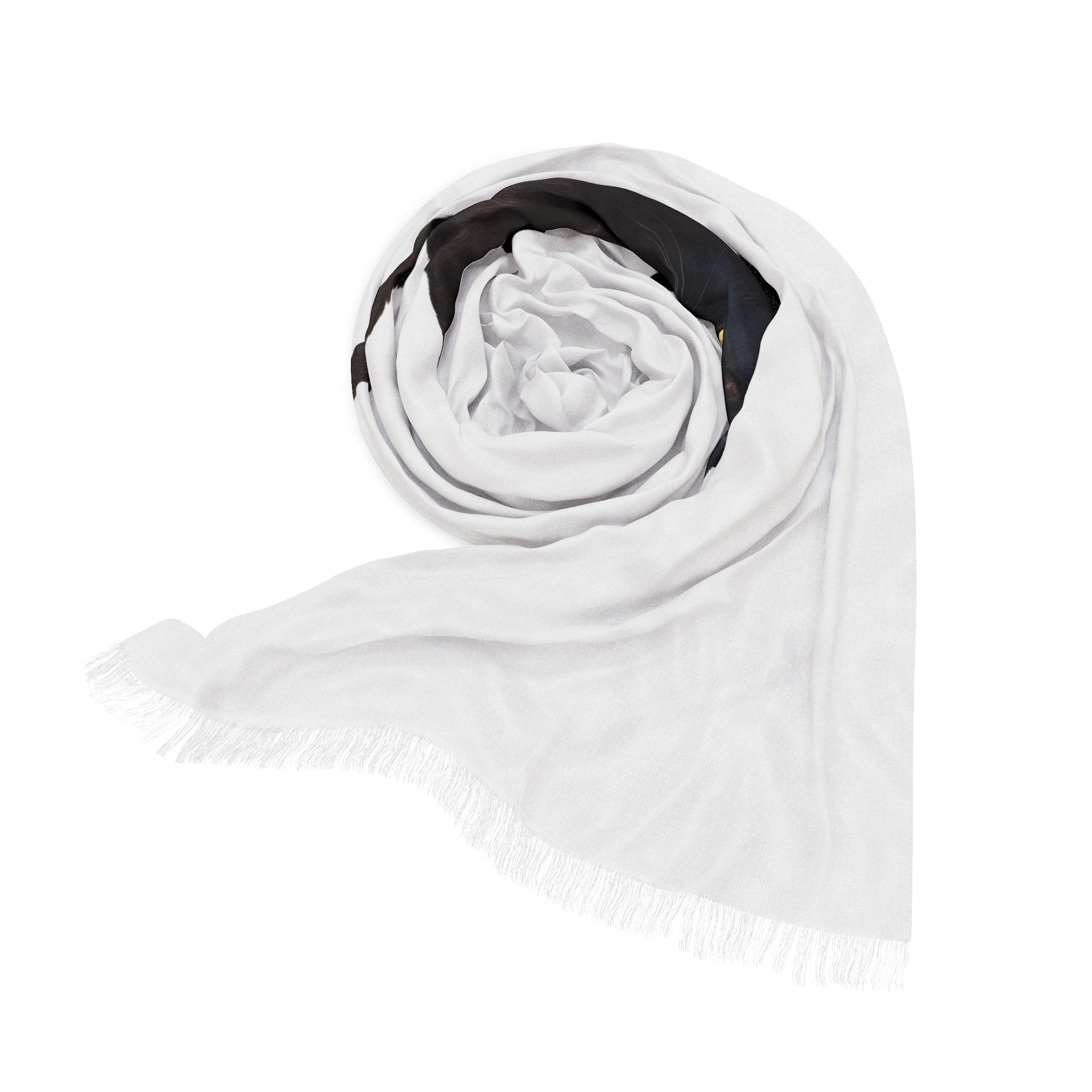 Personalized Pet Friend Crop Character Woman Scarf