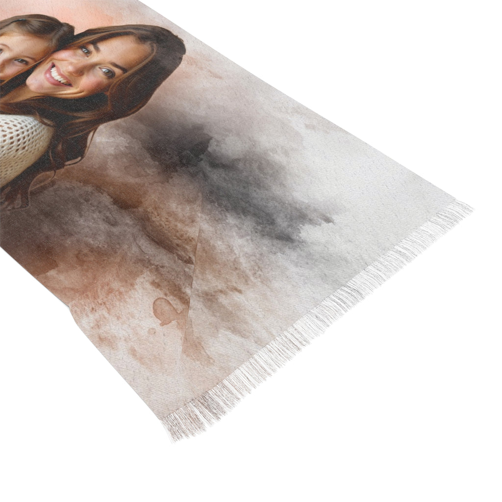 Personalized Mothers Day Woman Scarves