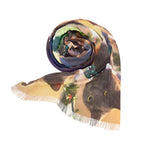 Personalized Pet Lover Woman Artistic Scarf