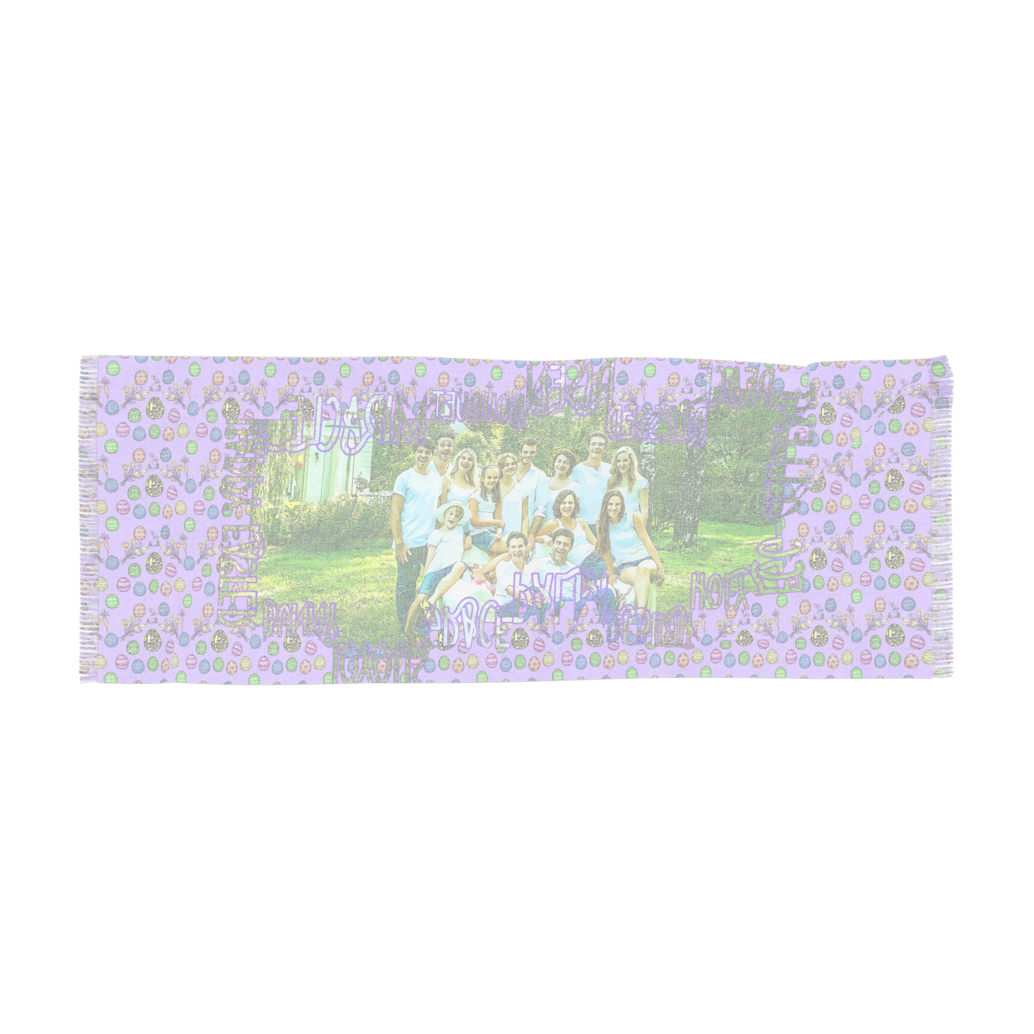 Personalized Easter Design Scarf