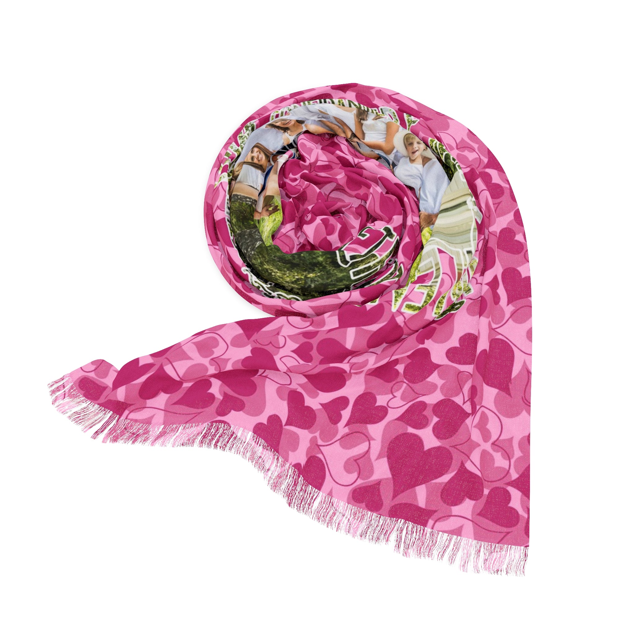 Personalized Valentines Day Scarf