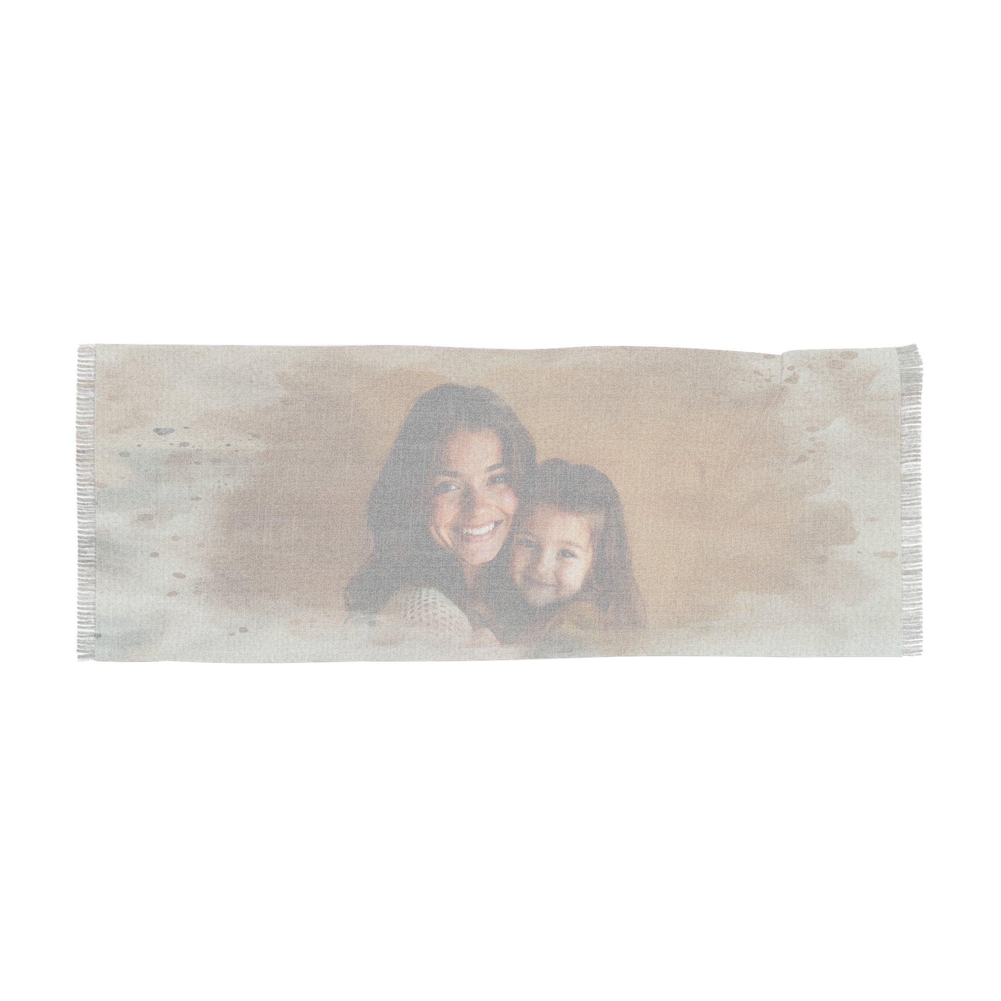 Personalized Mothers Day Scarf with Photo