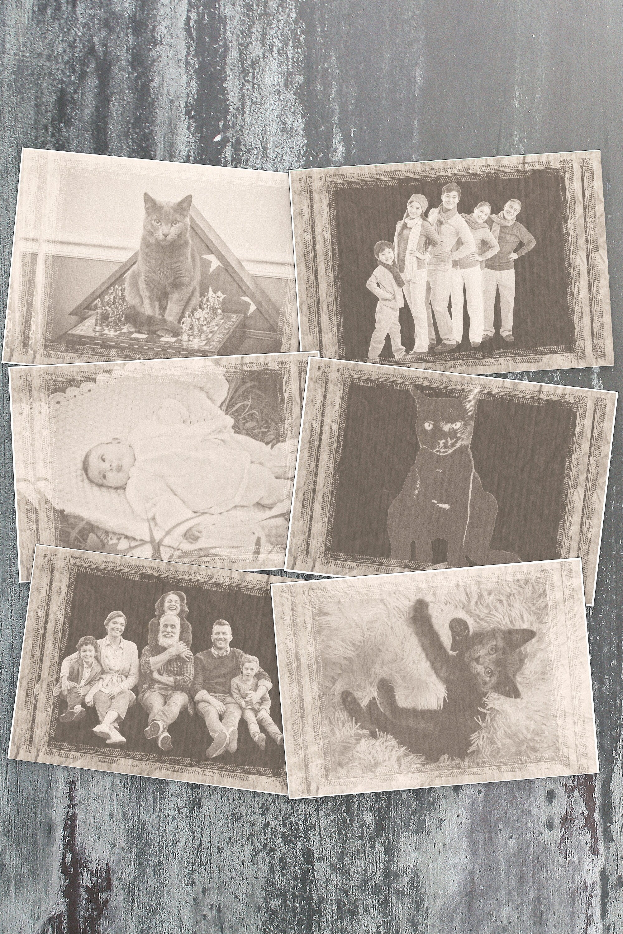 Custom Vintage Photo Effect (Digital)