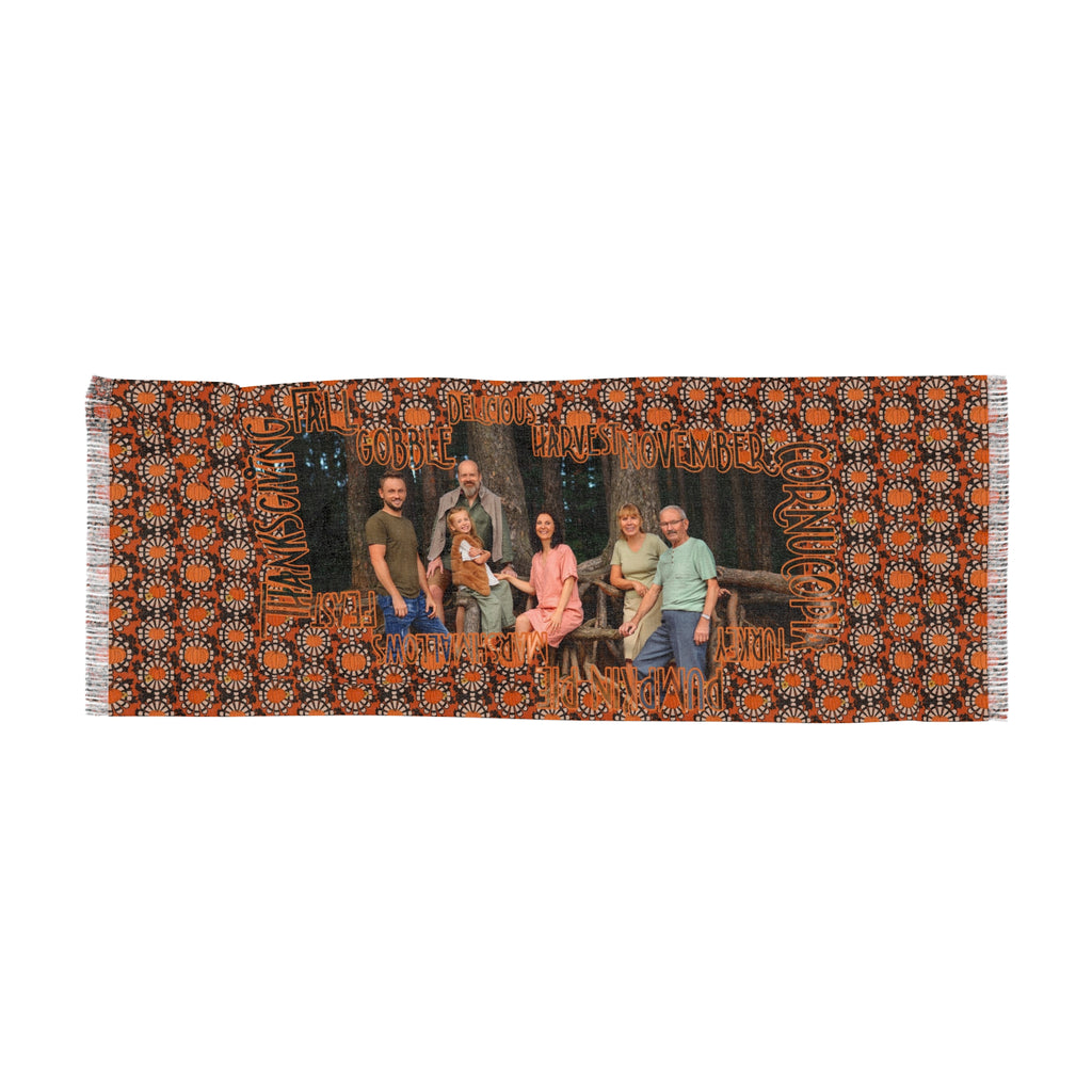 Personalized Thanksgiving Women Scarf