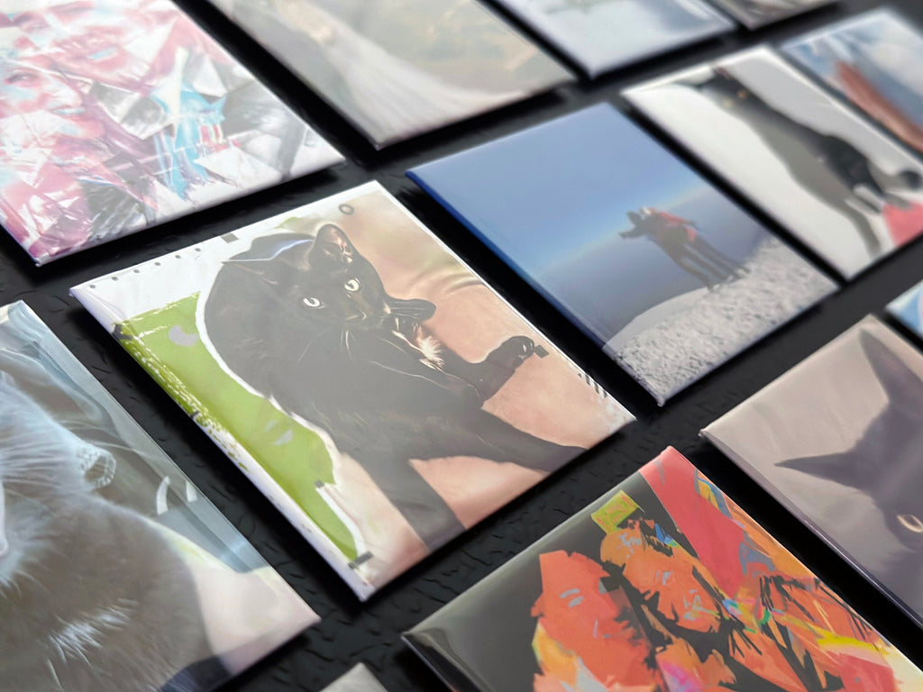 Custom Photo Magnets: Personalized Fridge Decor, Set of 8 (2.5"x2.5") Square