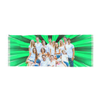Personalized Cartoonize Crop Effect Woman Scarf