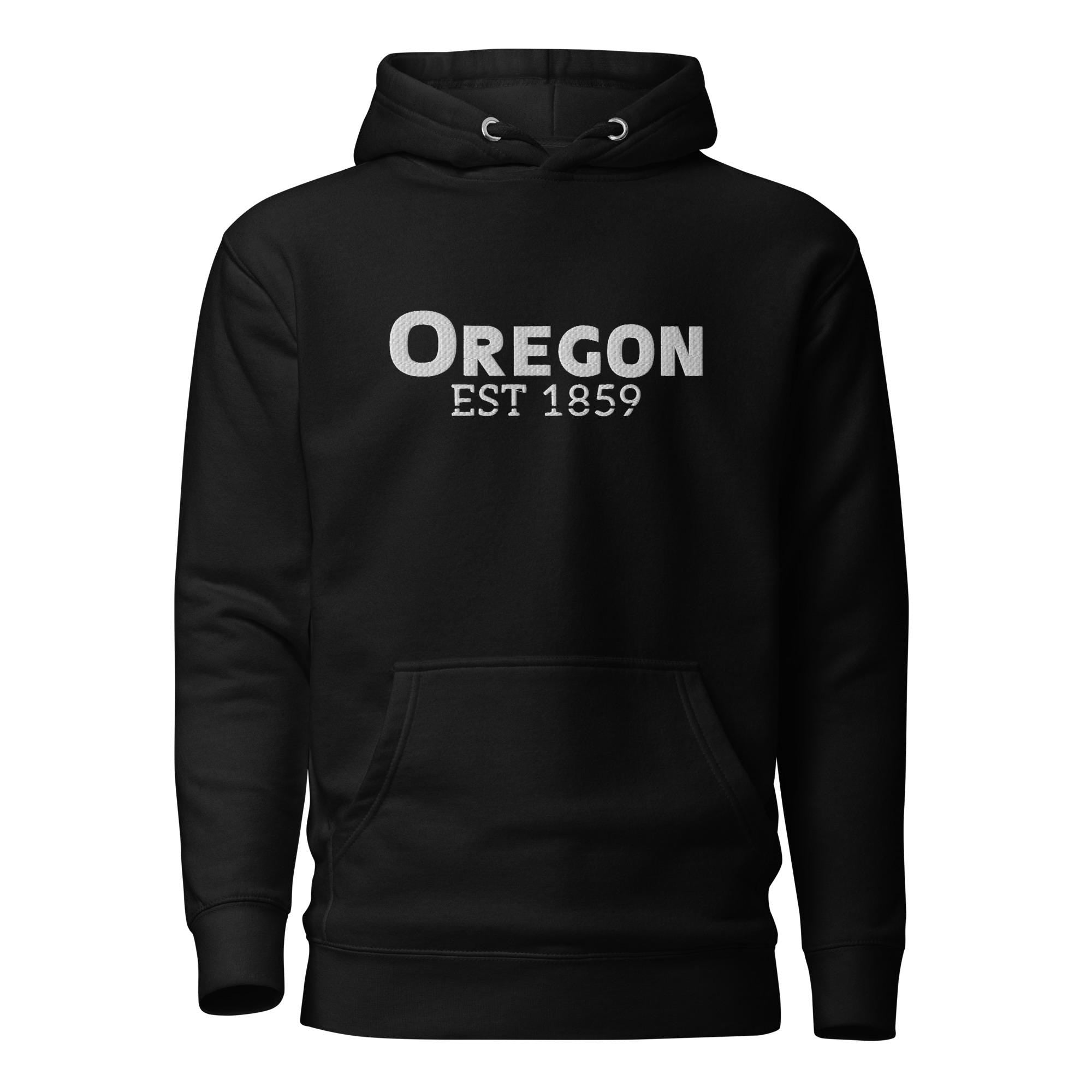 Embroidered Oregon State Premium Hoodie