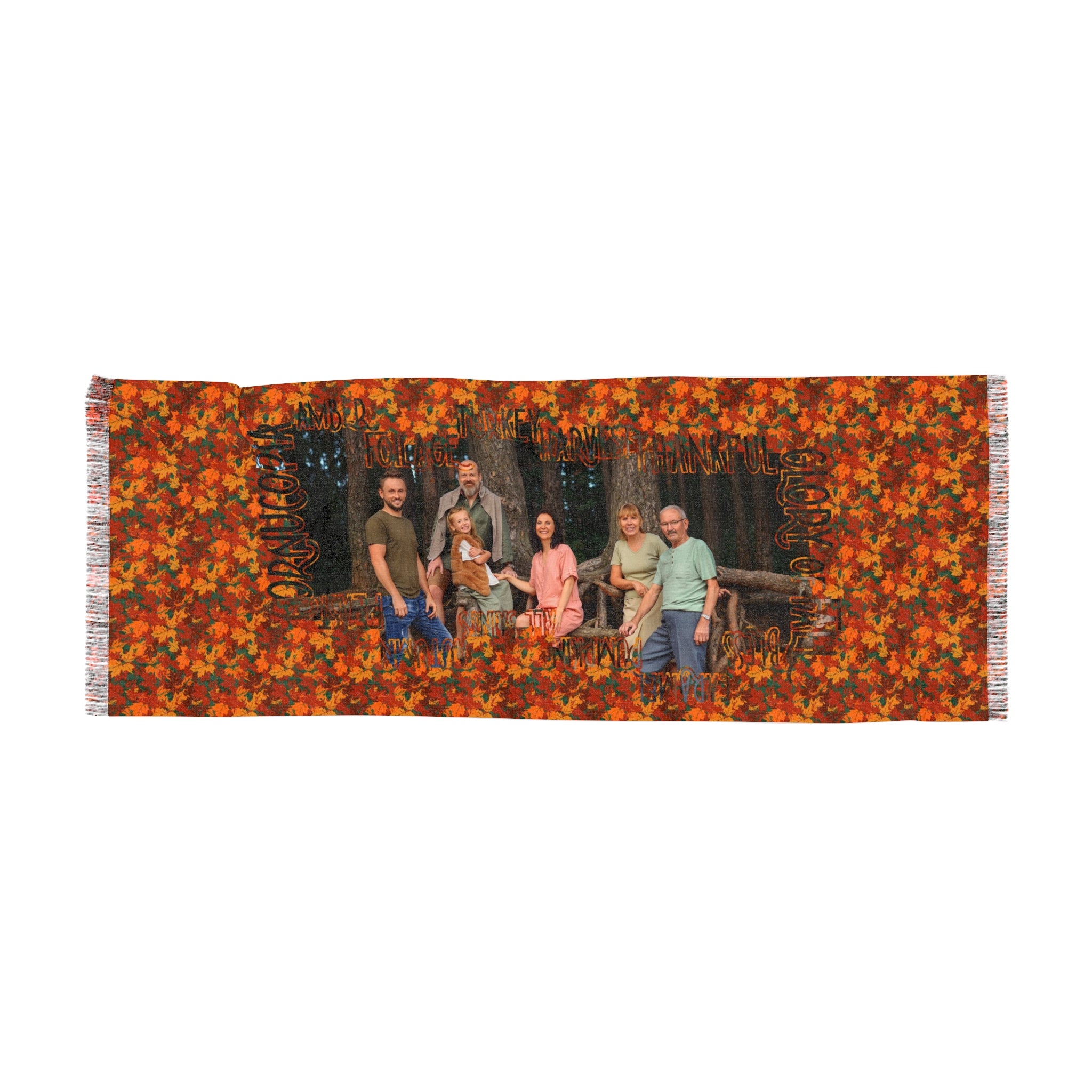 Personalized Autumn (Fall) Season Scarf