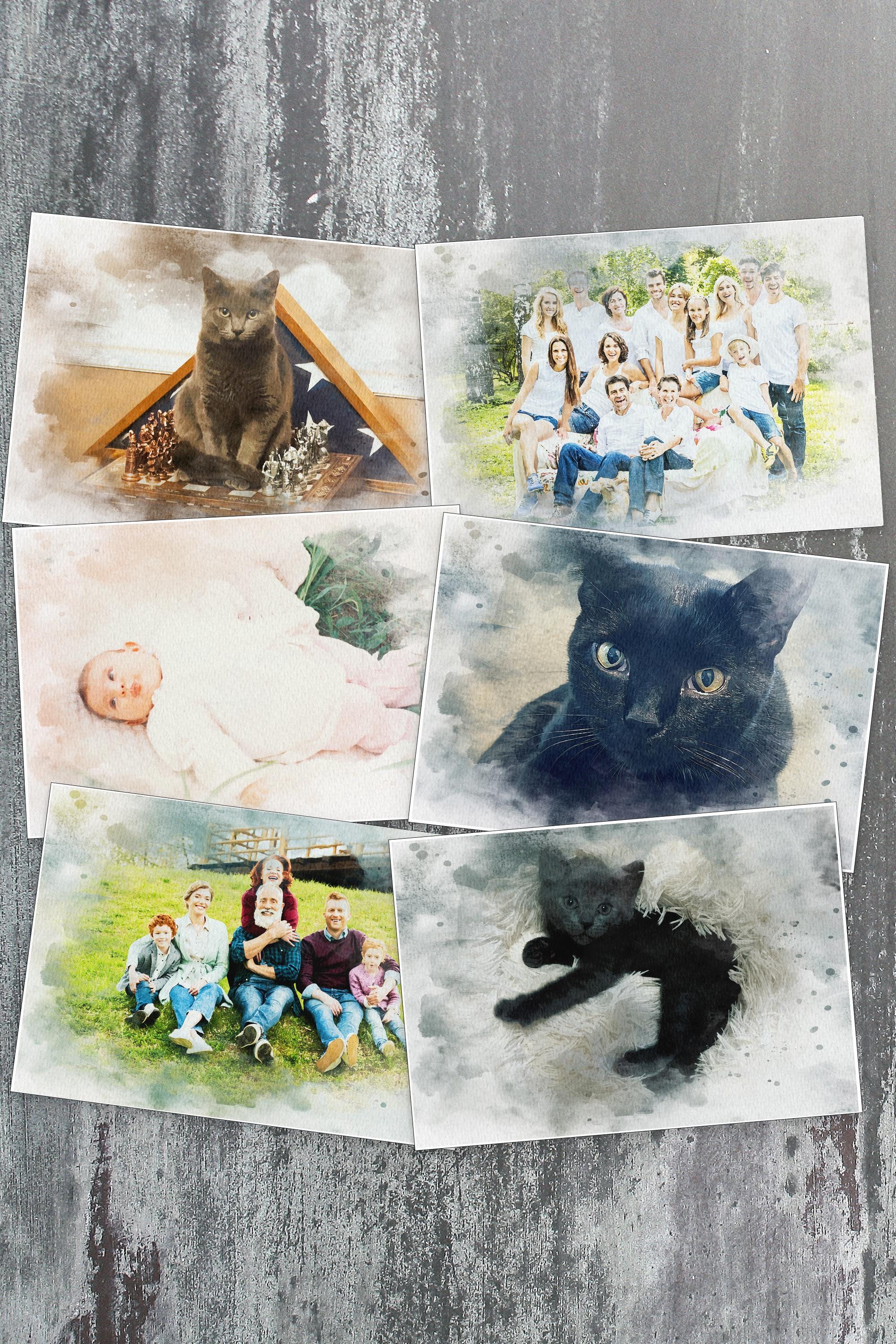 Custom Watercolor Oil Paint Photo Effect (Digital)