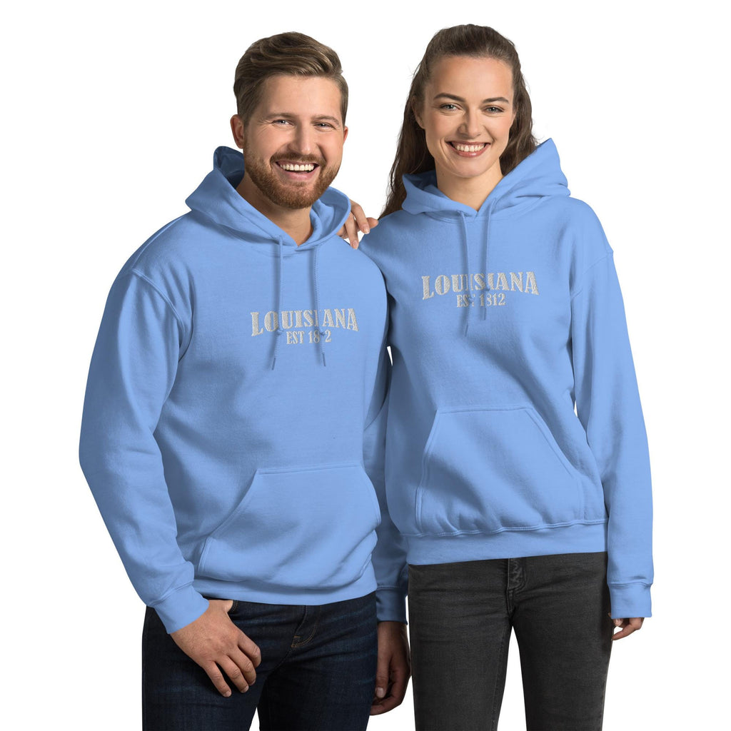 Embroidered Louisiana State Hoodie