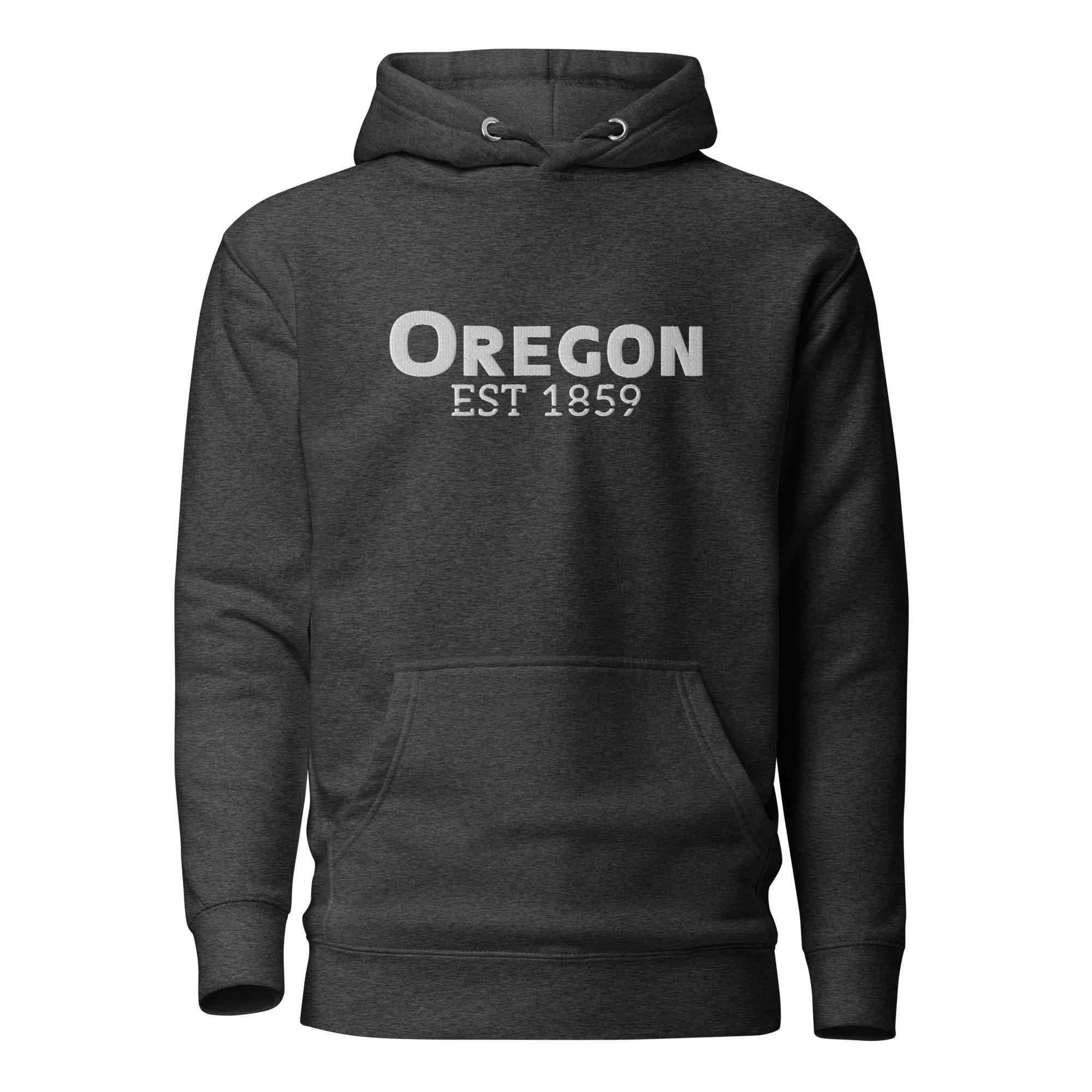 Embroidered Oregon State Premium Hoodie