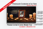Personalized Memorial Video: Celebration of Life Tribute (Digital File, 1080p HD MP4 Format)