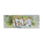 Personalized Watercolor Effect Woman Scarf