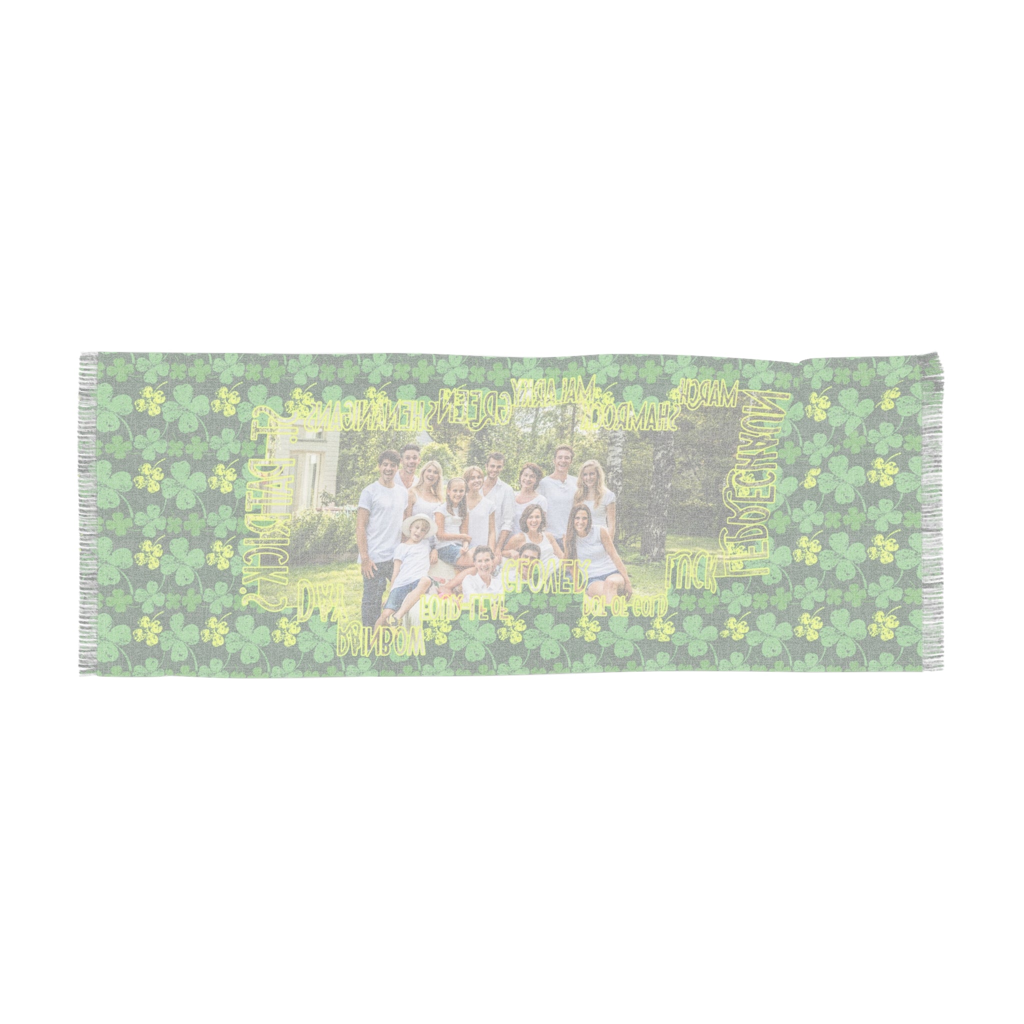 Personalized St. Patrick Day Scarf