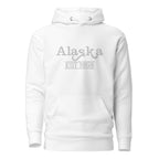 Embroidered Alaska State Premium Hoodie