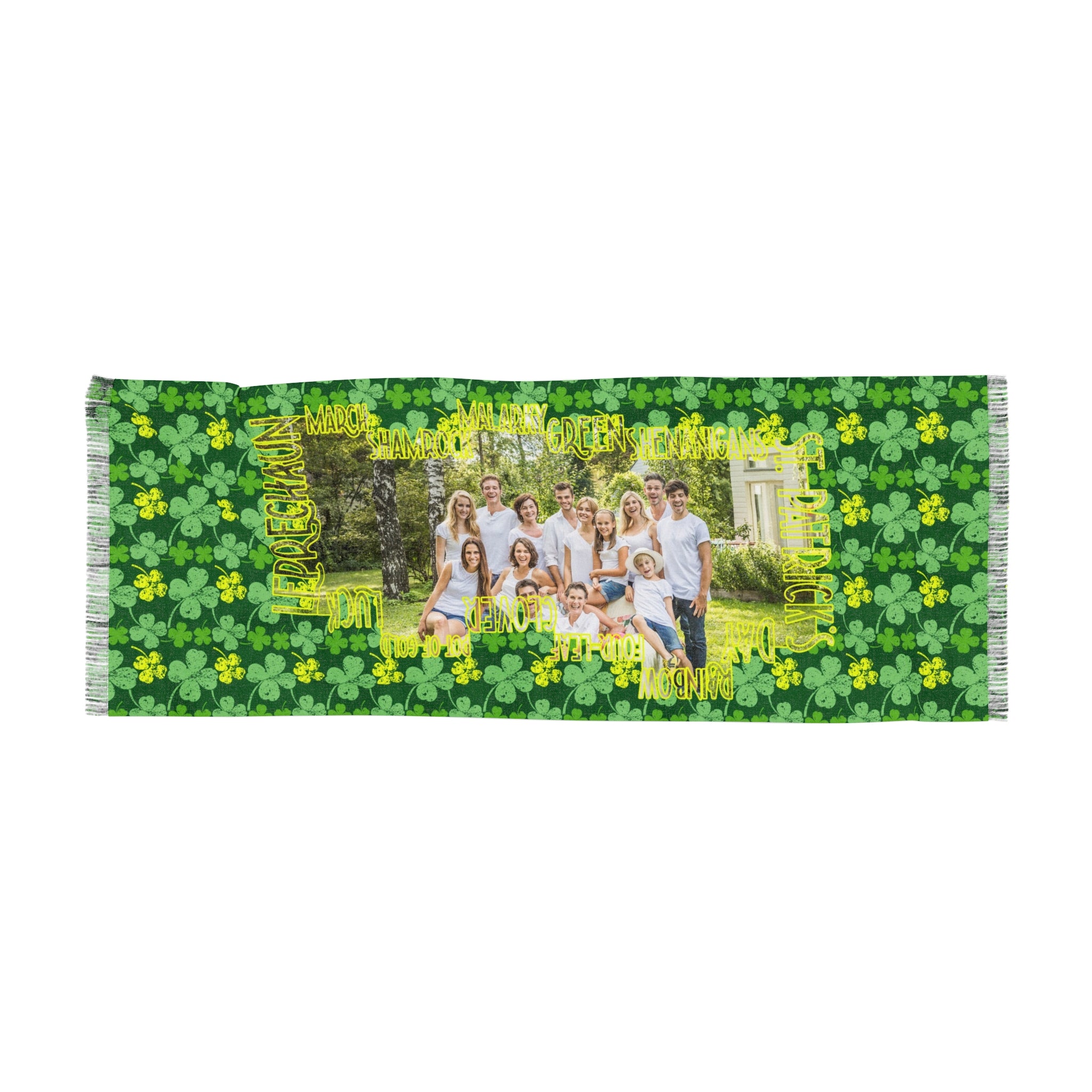 Personalized St. Patrick Day Scarf