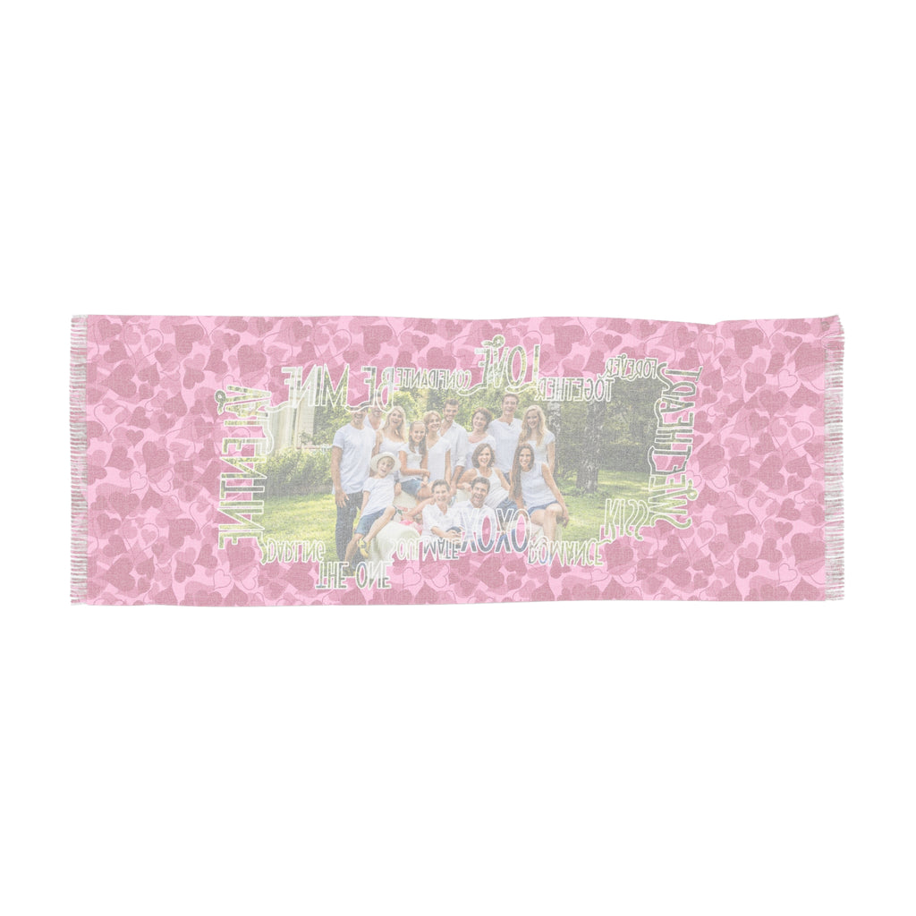 Personalized Valentines Day Scarf