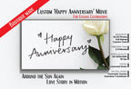 Personalized Anniversary Video Gift: Cinematic Photo Slideshow (Digital Download)