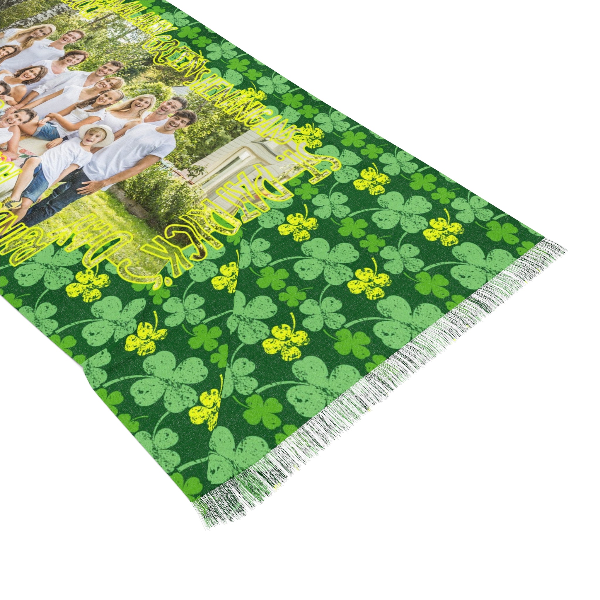 Personalized St. Patrick Day Scarf