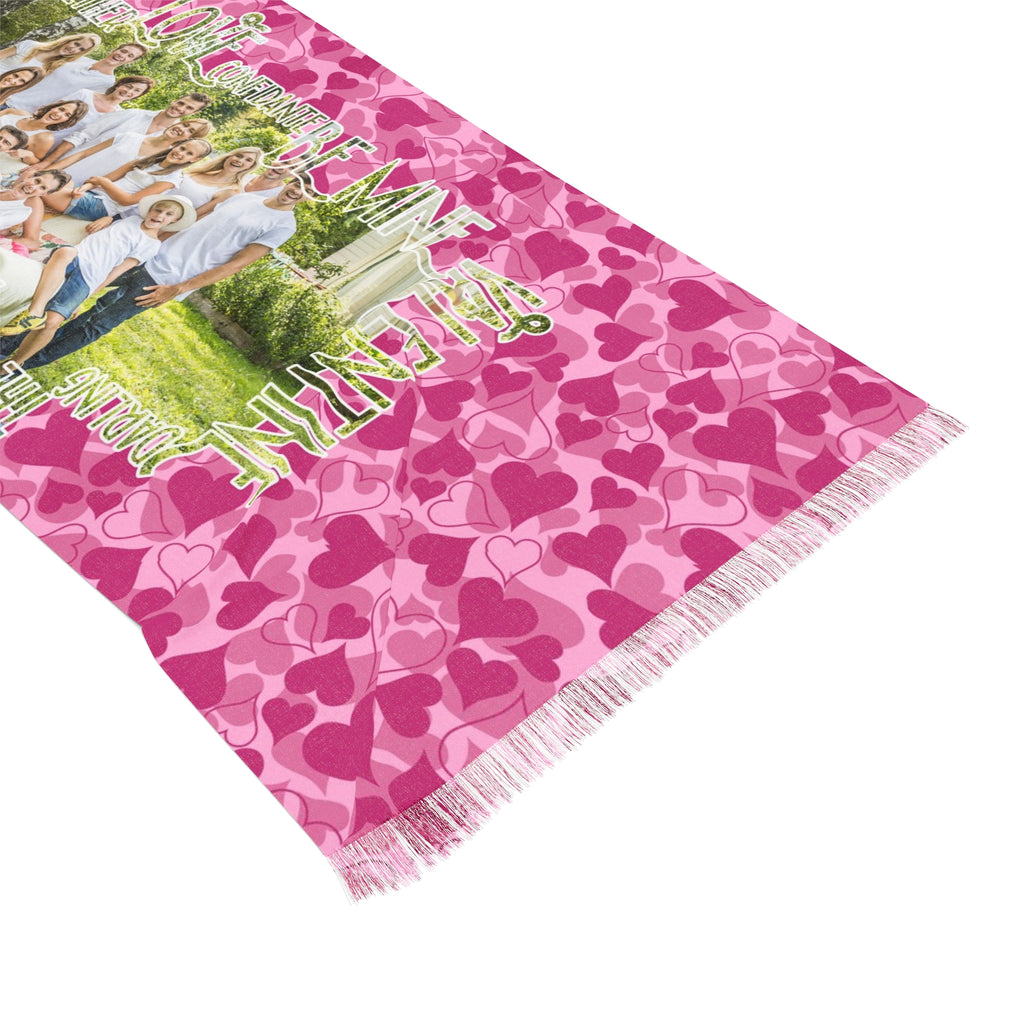 Personalized Valentines Day Scarf