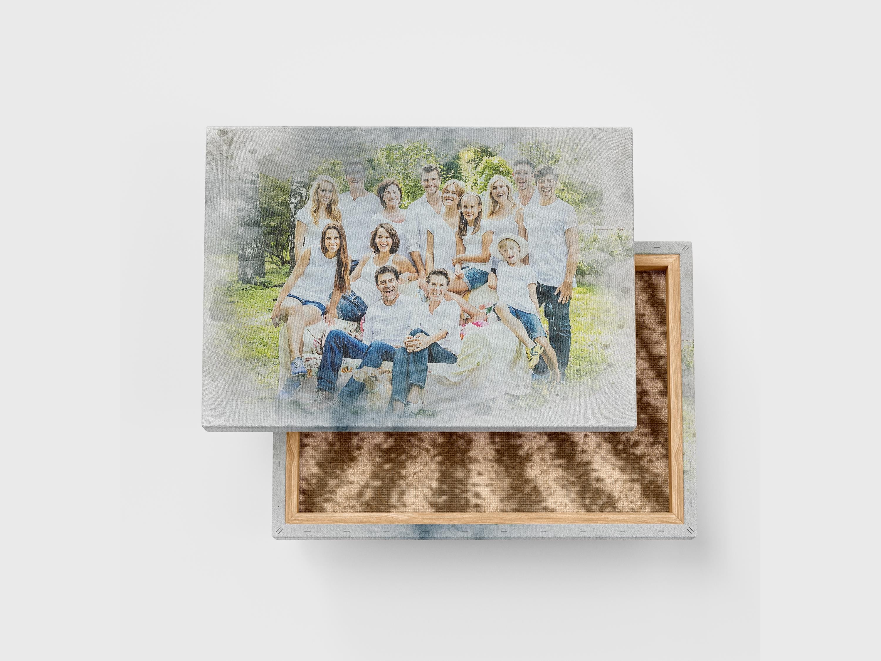 Custom Watercolor Oil Paint Photo Effect (Digital)