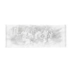 Personalized Pencil Sketch Effect Woman Scarf