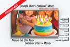 Personalized Birthday Video Gift: Cinematic Photo Slideshow (Digital Download)