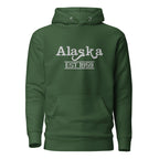 Embroidered Alaska State Premium Hoodie