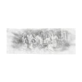 Personalized Pencil Sketch Effect Woman Scarf