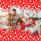 Personalized Christmas Photo Printed Scarf