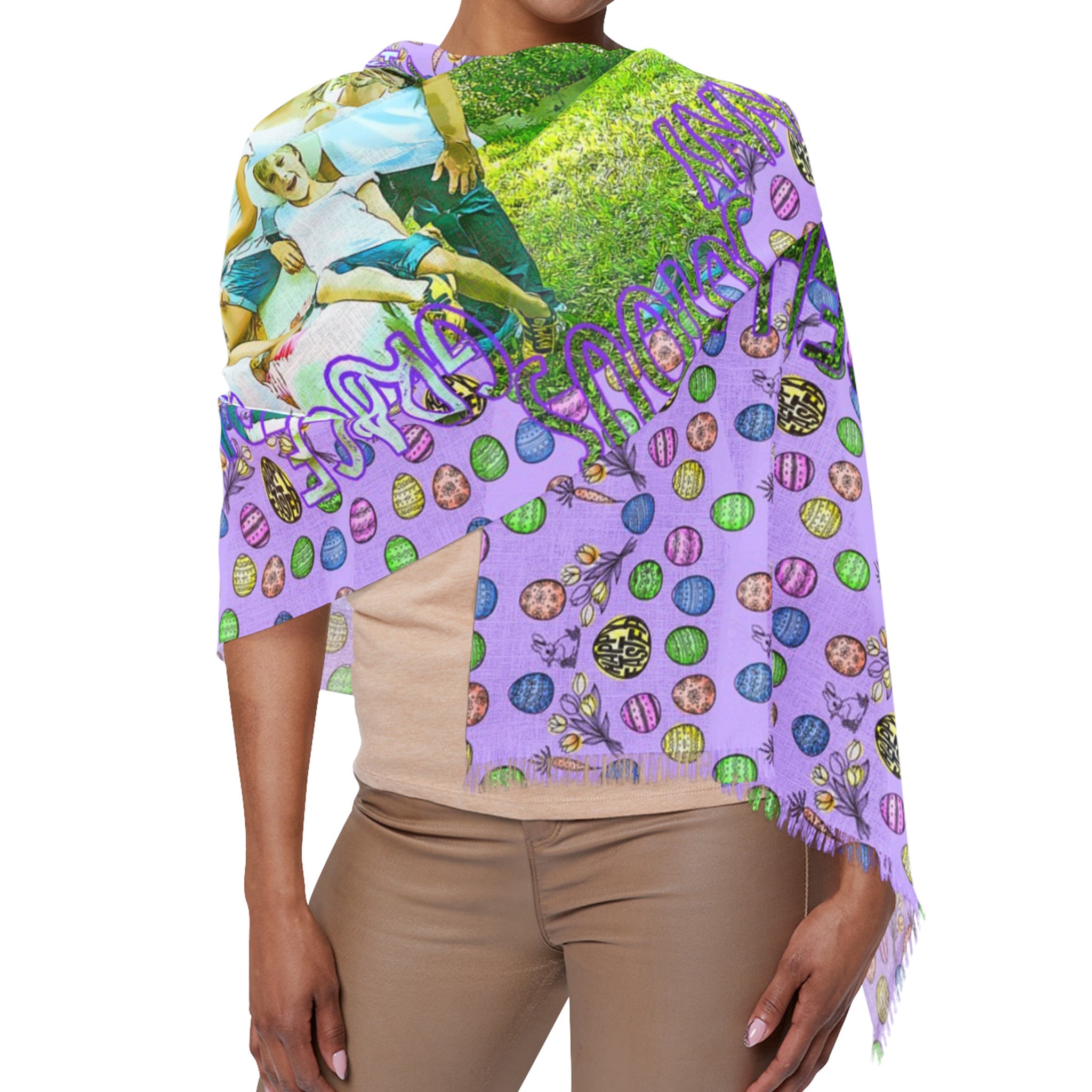 Personalized Easter Design Scarf
