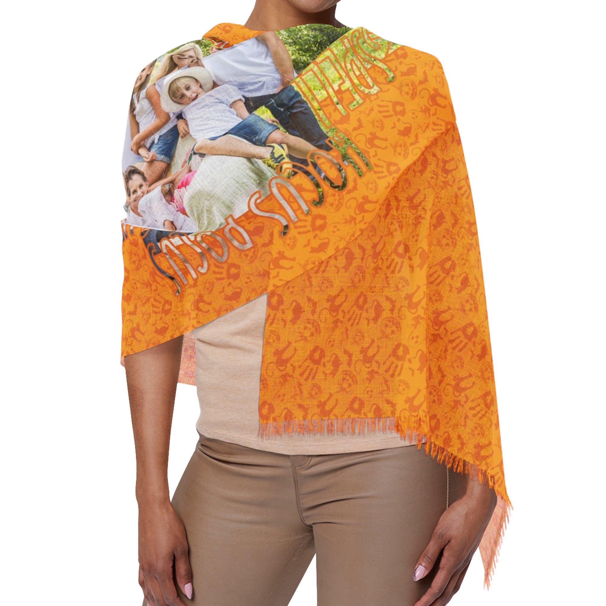 Personalized Halloween Design Scarf