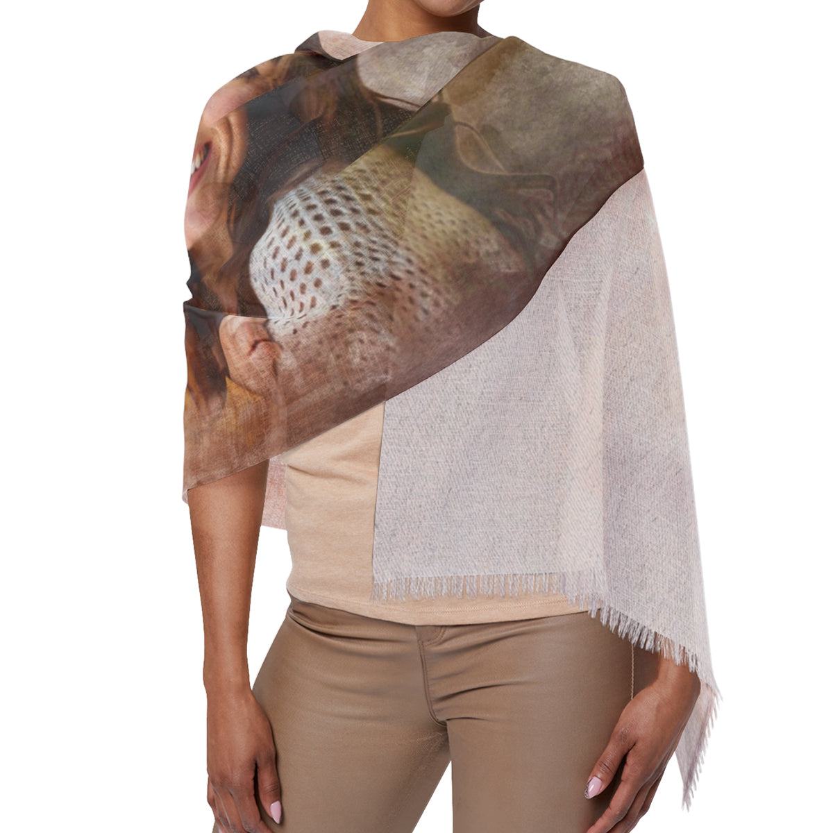 Personalized Mothers Day Woman Scarves