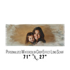 Personalized Mothers Day Scarf with Photo