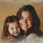 Personalized Mothers Day Scarf with Photo