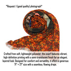 Personalized Autumn (Fall) Season Scarf