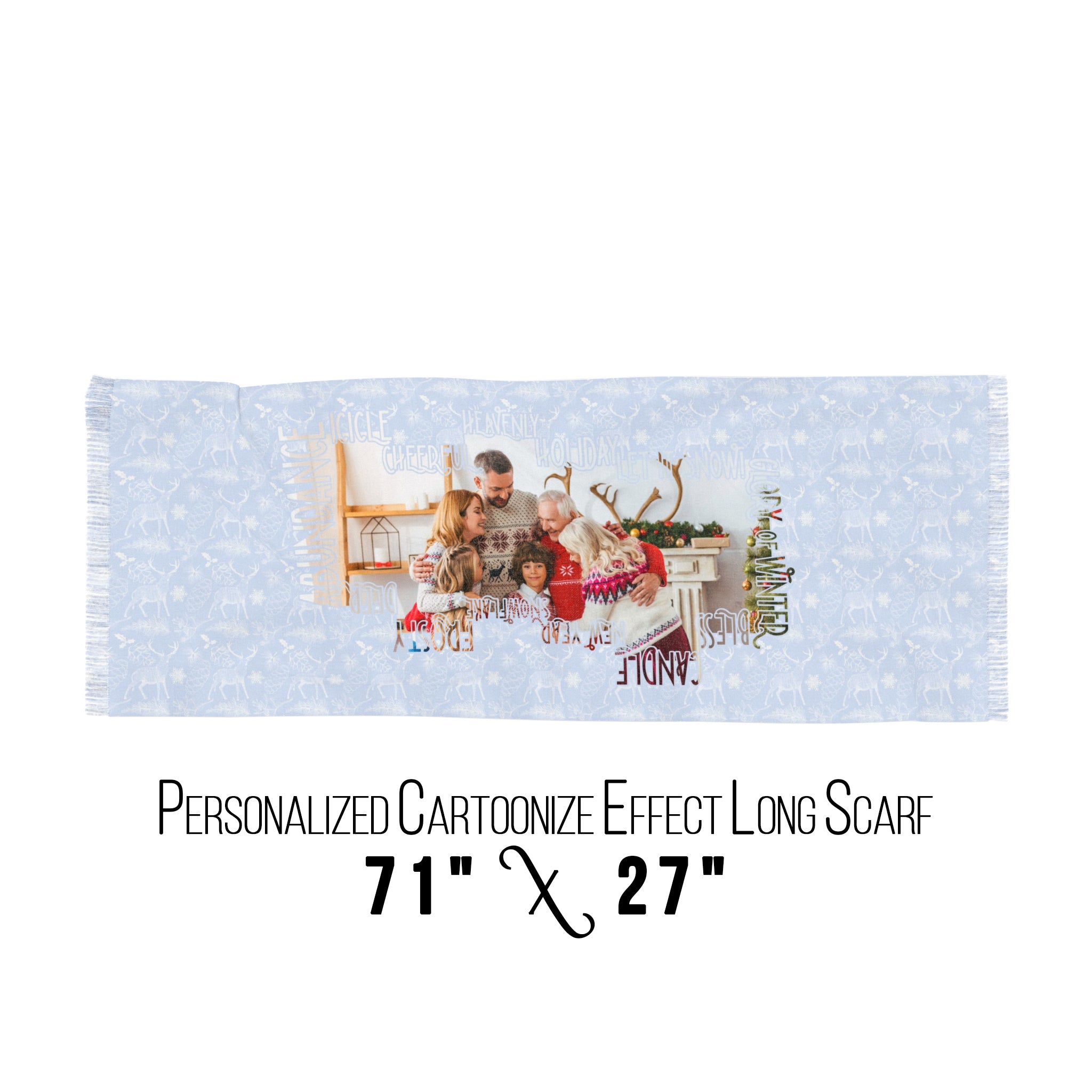 Personalized Winter Season Scarf