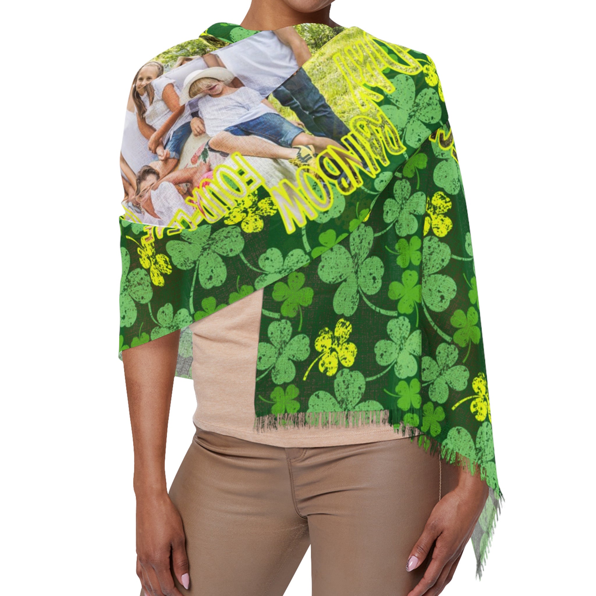 Personalized St. Patrick Day Scarf