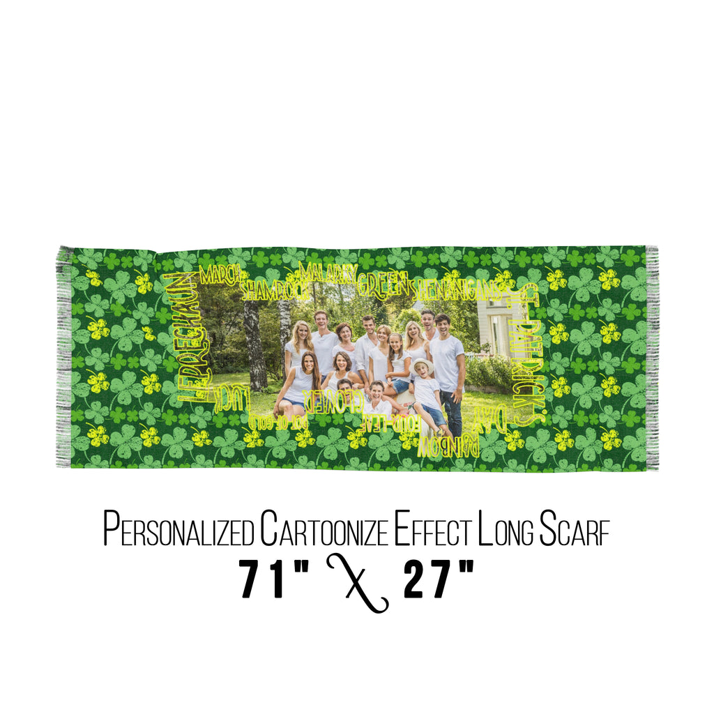 Personalized St. Patrick Day Scarf