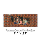 Personalized Thanksgiving Women Scarf