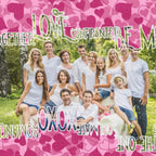 Personalized Valentines Day Scarf