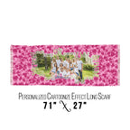 Personalized Valentines Day Scarf