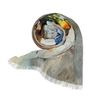Personalized Pet Lover Woman Artistic Scarf