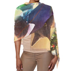 Personalized Pet Lover Woman Artistic Scarf